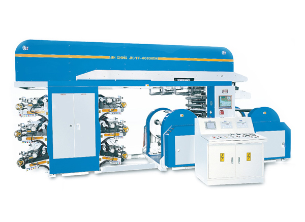 BDN Series – Doctor Blade type 6 COLORS FLEXOGRAPHIC PRINTING MACHINE (OFF-LINE)